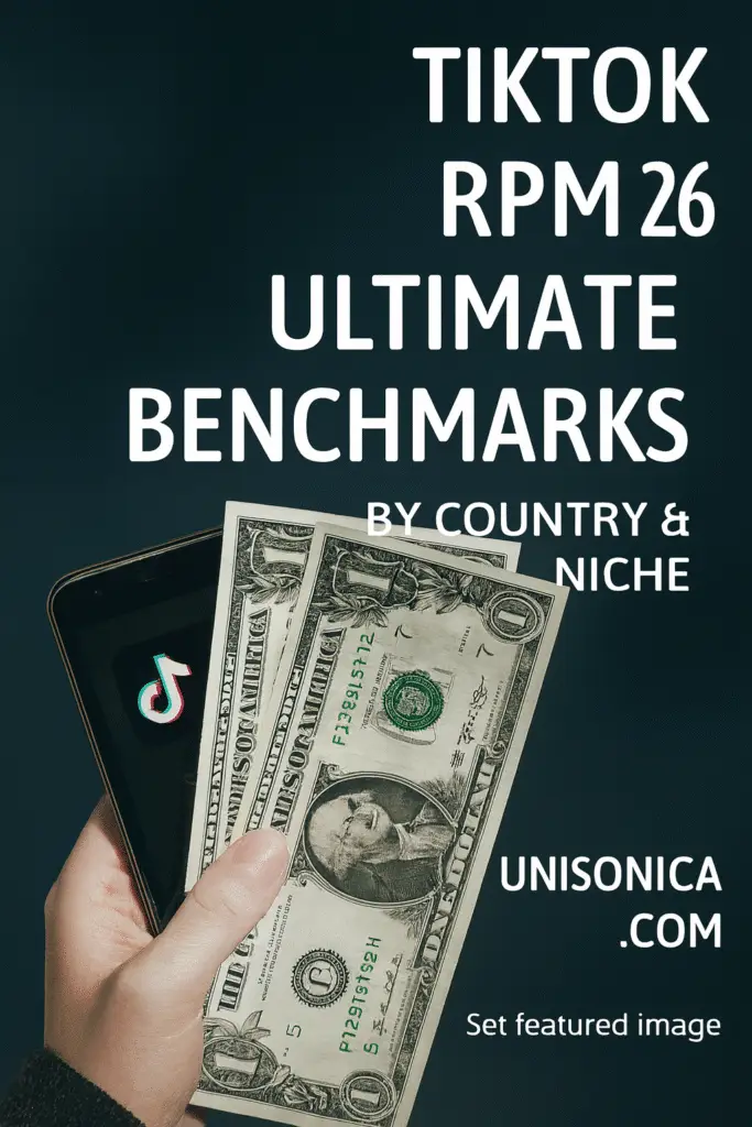 TikTok RPM 2026: Ultimate Benchmarks by Country & Niche