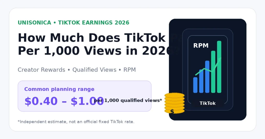 How Much Does TikTok Pay Per 1,000 Views in 2026?